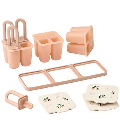 Liewood Eisformen - Kaimen - Silikon - Peach/Sea Shell