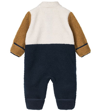 Liewood Fleece Suit - Nolano - Classic Navy Multi Mix