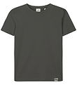 T-Shirt Mads Nørgaard - Fin Jersey Thorlino - Asphalte T-Shirt Mads Nørgaard - Fin Jersey Thorlino - Asphalte