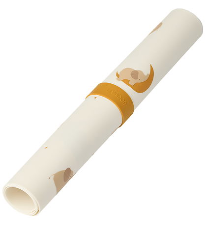 Liewood Placemat - Silicone - Jude - Elephant/Cream de la Cr