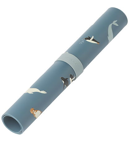 Liewood Placemat - Silicone - Jude - Arctic Sea/Ocean View Liewood Placemat - Silicone - Jude - Arctic Sea/Ocean View