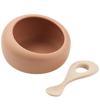 Liewood Dinner Set - Silicone - 2 Parts - Sparia - Tuscany Rose/ Liewood Dinner Set - Silicone - 2 Parts - Sparia - Tuscany Rose/