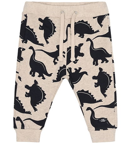Hust and Claire Sweatpants - HCGordon All Dinos - Biscuit