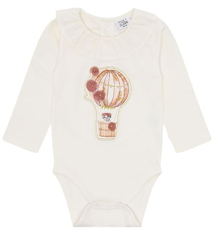 Hust and Claire Bodysuit l/s - HCBritt - Sugar w. Print