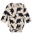 Hust and Claire Bodysuit l/s - HCBilly All Dinos - Biscuit Hust and Claire Bodysuit l/s - HCBilly All Dinos - Biscuit
