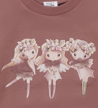 Sweat-shirt Hust and Claire - HCSicilia Magic - Dry Rose