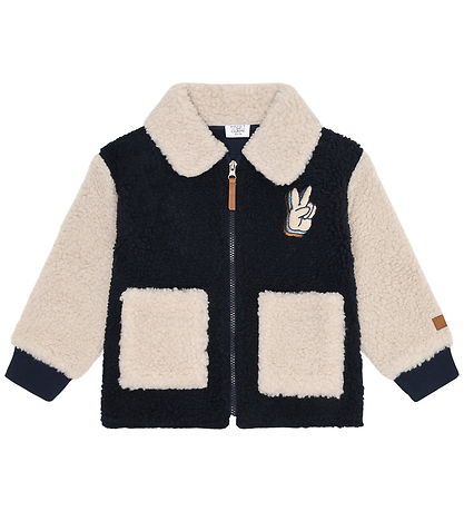 Hust and Claire Fleece Jacket - Erik Teddy - More Navy