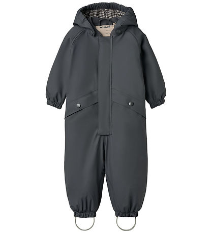 Wheat Rainsuit w. Termo - PU - Aiko - Greyblue Wheat Rainsuit w. Termo - PU - Aiko - Greyblue