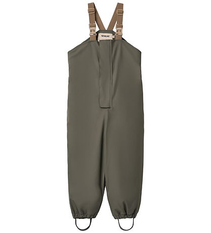 Wheat Rain Pants w. Termo/Suspenders - PU - Lian - Winter Forres Wheat Rain Pants w. Termo/Suspenders - PU - Lian - Winter Forres