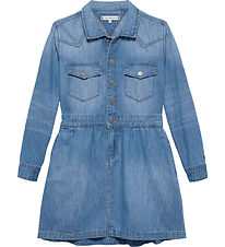 Tommy Hilfiger Dress - Denim - Vicosedenim Blue Tommy Hilfiger Dress - Denim - Vicosedenim Blue
