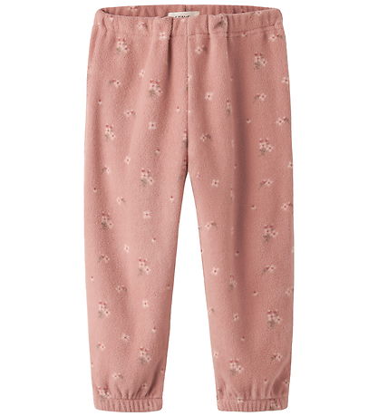 Lil' Atelier Fleece Suite - NmfLaspectra - Misty Rose w. Flowers