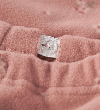 Lil' Atelier Fleece Suite - NmfLaspectra - Misty Rose w. Flowers