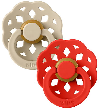 BIBS Bohemen Gloeiende spenen - Maat 1 - 2-pack - Rond - Vanilla BIBS Bohemen Gloeiende spenen - Maat 1 - 2-pack - Rond - Vanilla