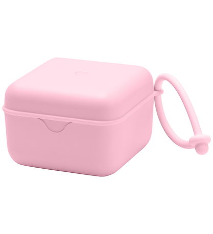 BIBS X Liberty Pacifier box - 7x7 cm - Baby Pink