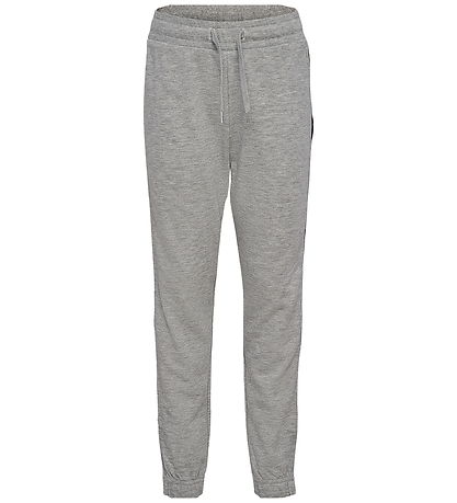 Hummel Sweatpants - HmlJR Dance - Grey Melange w. Logo Hummel Sweatpants - HmlJR Dance - Grey Melange w. Logo