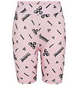 Hummel Bicycle Shorts - hmlJR - Barely Pink w. Logo Hummel Bicycle Shorts - hmlJR - Barely Pink w. Logo
