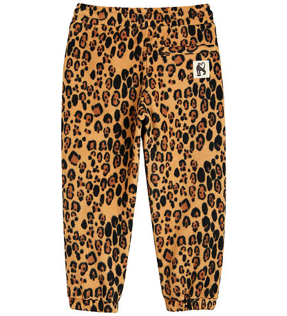 Pantalon polaire Mini Rodini - Leopard - Beige