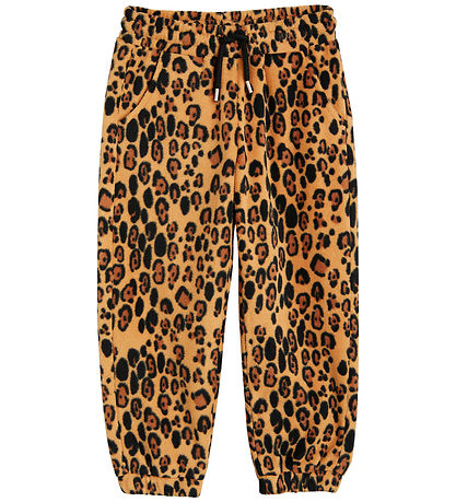 Pantalon polaire Mini Rodini - Leopard - Beige