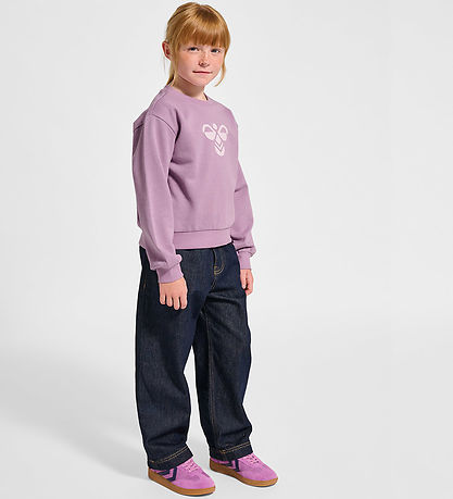 Sweat-shirt Hummel - Souris HmlJR - Lavender Mist/Glitter Sweat-shirt Hummel - Souris HmlJR - Lavender Mist/Glitter