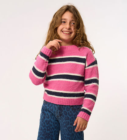 Blouse The New - Tricoté - TnPalmina - Ibis Rose Striped