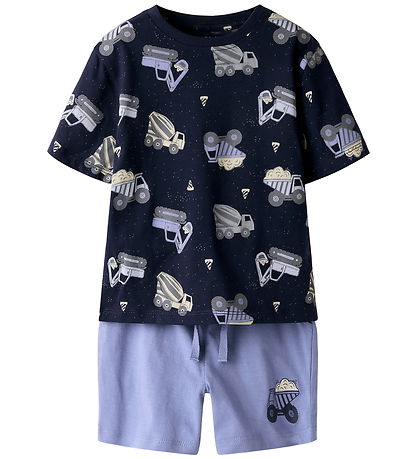 Name It Shorts Set - NmmHector - Navy Blazer/W Infinity Name It Shorts Set - NmmHector - Navy Blazer/W Infinity
