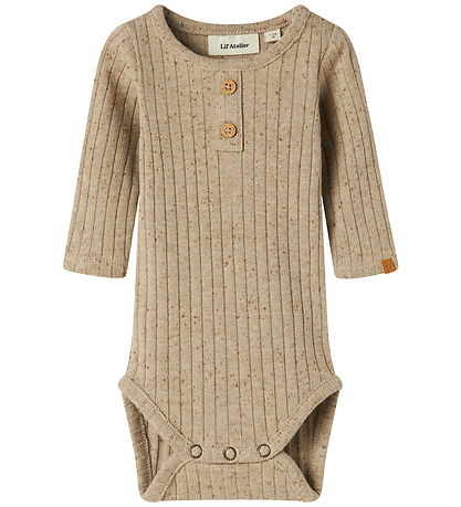 Lil' Atelier Bodysuit l/s - Knitted - NbmOmilo - Pure Cashmere Lil' Atelier Bodysuit l/s - Knitted - NbmOmilo - Pure Cashmere