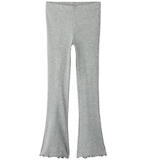 Leggings Name It - Rib - Noos - NkfNakal - Grey Melange Leggings Name It - Rib - Noos - NkfNakal - Grey Melange