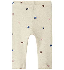 Name It Leggings - Rib - Noos - NbfNutti - Peyote Melange w. Hje Name It Leggings - Rib - Noos - NbfNutti - Peyote Melange w. Hje