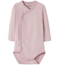 Name It Wrap Bodysuit l/s - NbfVulla - Burnished Lilac