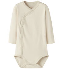 Name It Wrap Bodysuit l/s - NbfVulla - Summer Sand