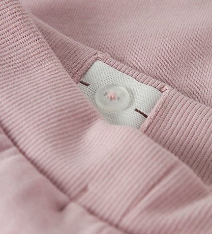 Name It Sweatpants - NmfVima - Polerad Lilac/Heart Broderi Name It Sweatpants - NmfVima - Polerad Lilac/Heart Broderi