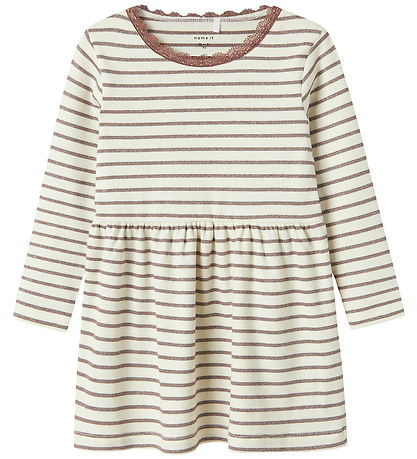 Name It Dress - Rib - Nmfnette - Peppercorn