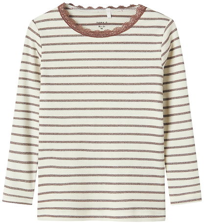 Blouse Name It - Slime - Rib - NmfNette - Poivre