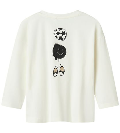 Name It Blouse - NmmNaree - Cloud Dancer
