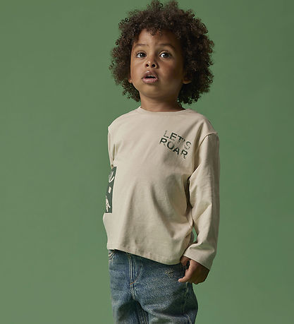 Blouse Name It - NmmNiklaus - Fossile d'Islande av. Imprimé Blouse Name It - NmmNiklaus - Fossile d'Islande av. Imprimé