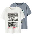 Blouse Name It - 2 Pack - NkmVoto - Alizés/Cloud Danseur/Basque