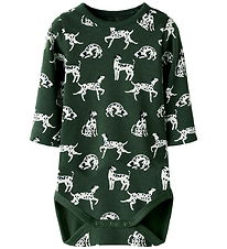 Name It Bodysuit l/s - NbmKian - Deep Forest/Cloud Dancer