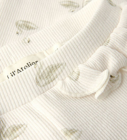 Lil' Atelier Leggings - Noos - Rib - NbfGavo - Pastel Parchment/ Lil' Atelier Leggings - Noos - Rib - NbfGavo - Pastel Parchment/