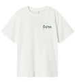 Name It T-shirt - NkmNotti - Cloud Dancer/Garden topiary Name It T-shirt - NkmNotti - Cloud Dancer/Garden topiary