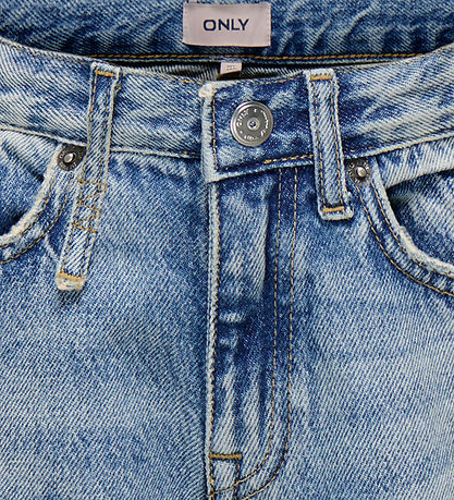 Kids Only Jeans - KogBroome - Wide - Medium+ Blue Denim Kids Only Jeans - KogBroome - Wide - Medium+ Blue Denim