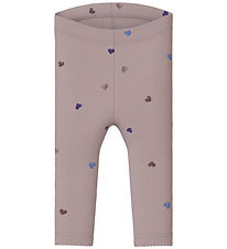 Name It Leggings - Rib - Noos - NbfNutti - Burnished Lilac w. Hj Name It Leggings - Rib - Noos - NbfNutti - Burnished Lilac w. Hj