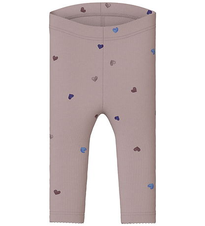 Leggings Name It - Rib - Noos - NbfNutti - Bruni Lilac av. Hj Leggings Name It - Rib - Noos - NbfNutti - Bruni Lilac av. Hj