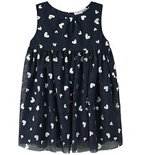 Name It Dress - NmfVabos - Navy Blazer/Heart Name It Dress - NmfVabos - Navy Blazer/Heart