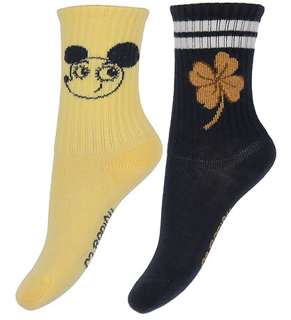 Mini Rodini Sokken - 6-pack - Clover - Multi Mini Rodini Sokken - 6-pack - Clover - Multi