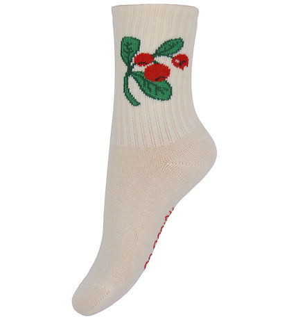 Mini Rodini Socks - Lingonberries - 3-Pack - Multicolour