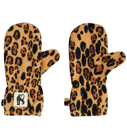 Moufles Mini Rodini - Polaire - Leopard