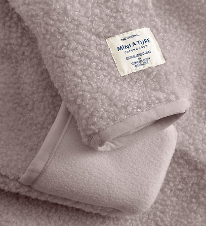 Mini A Ture Fleece Suit - MatAdel - Zinc Purple