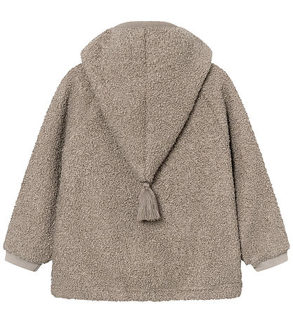 Mini A Ture Fleece Jacket - FoodLiff - Grey Brown Mini A Ture Fleece Jacket - FoodLiff - Grey Brown