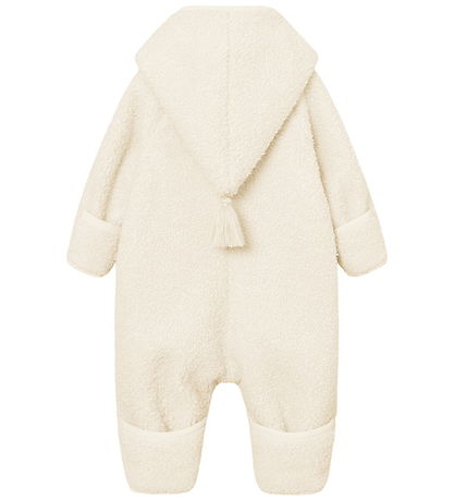 Mini A Ture Fleece Suit - MatAdel - Angora Cream