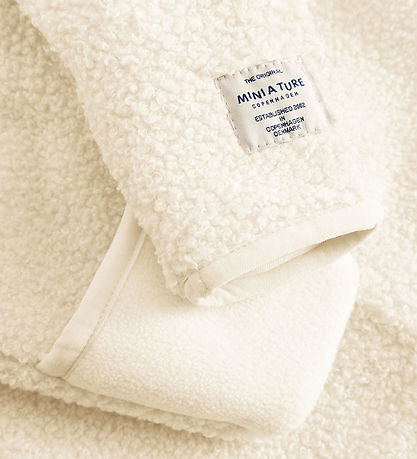 Mini A Ture Fleece Suit - MatAdel - Angora Cream